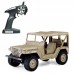 Henglong 1/14 2.4G US. M151 Jeep Model Crawler Car RTR - 3853C 